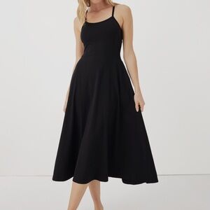 Pact Fit & Flare Midi Dress